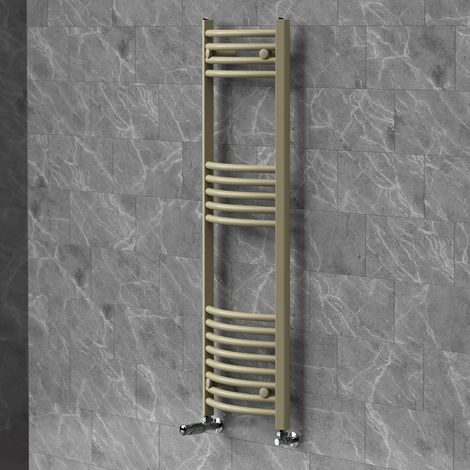 LuxeBath Termoarredo Scaldasalviette Sahara 400x1200 + Valvola Termostatica (1/5)