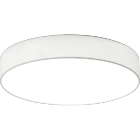 Plafonnier design, Plafonnier LED grand modèle Lugano de Trio Blanc en Metal, TRIO (1/3)