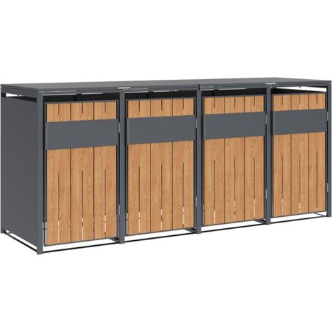 Westmann Mülltonnenbox "Varius 4", 4er Box (1/5)