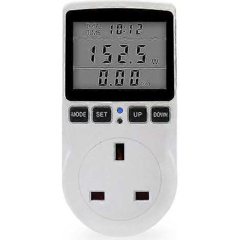 Prise de commande de thermostat numérique, alarme de puissance (1/5)