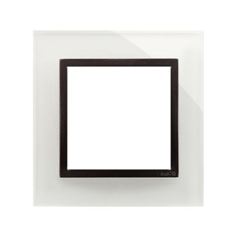 Einfacher Nature-Glas-Rahmen, STORM CLOUD, IP20/IP44‘ (‘IP44 – DUN1-Dichtung verwenden), SIMON54 NATURE (1/4)