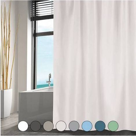 TENDA DOCCIA TESSUTO POLIESTERE Misura: cm 120x200 Tortora