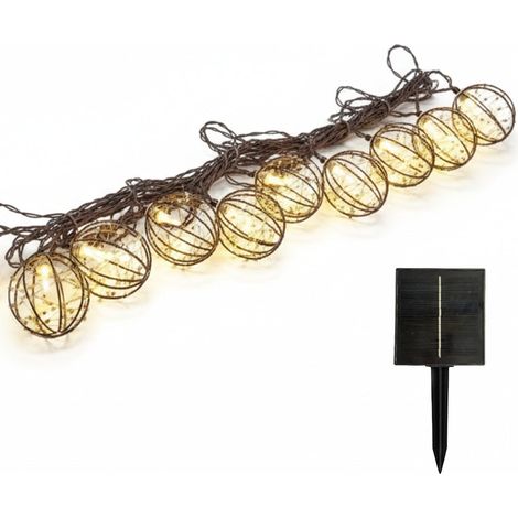 Solar Lichterketten RUSTY 4m