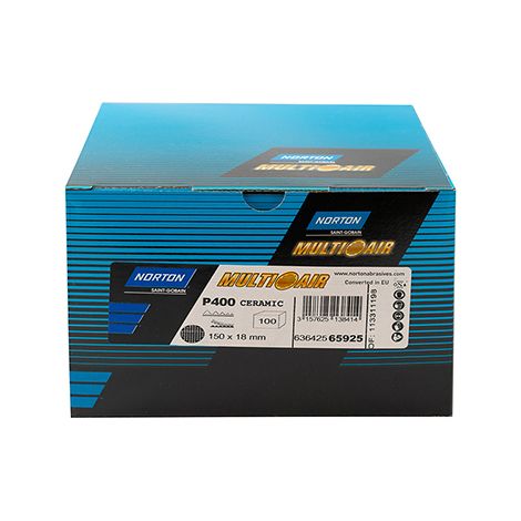 NORTON AIR PLUS MULTI Scheibendurchmesser 150 P400 100 STÜCK