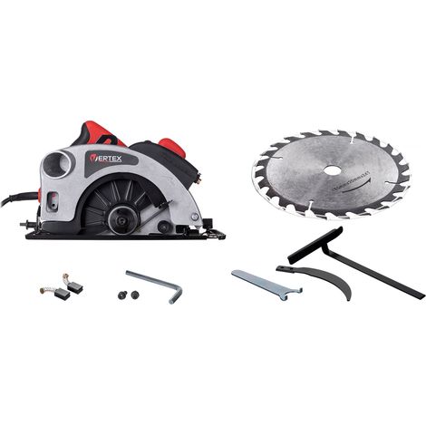 Vertex VPT1400 sierra circular 1400W plata (1/5)