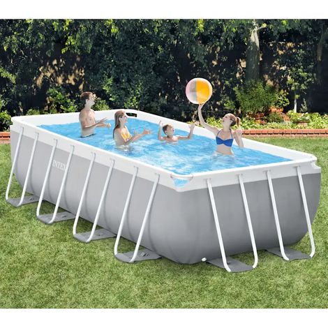 Piscina Intex prism frame 10874 L acero 488x244 cm