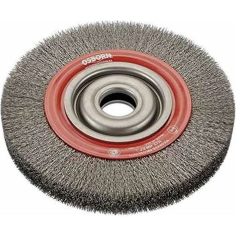 Brosse circulaire OSBORN à fil ondulé 100x20x23 mm pour travaux intensifs
