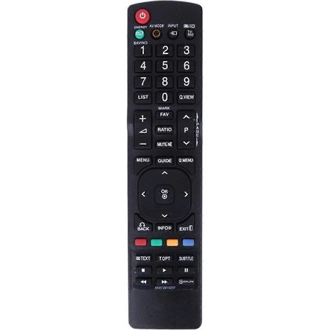 Universal Replacement Remote Control AKB72915207 for LG LCD TVs 32LD460 37LD450 47LD420 Black (1/5)