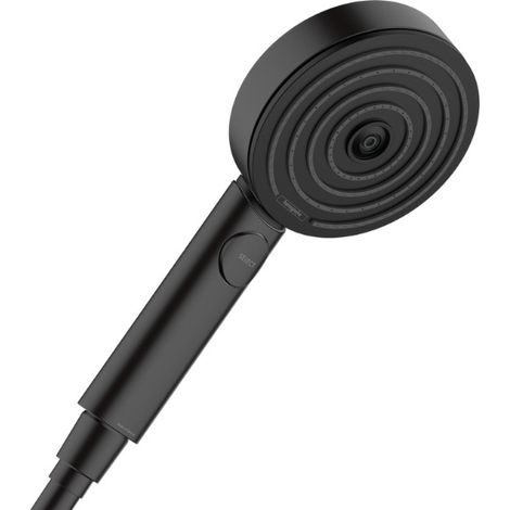 Hansgrohe Pulsify Select - Duschkopf Relaxation 105, 3 Strahlarten, EcoSmart, 
schwarz matt 24111670 (1/5)