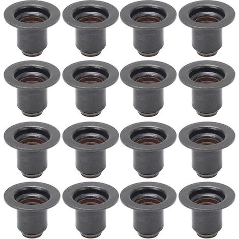 Kit de 16 joints de queue de soupape 11340033950, joint d'huile en caoutchouc pour queue de soupape, compatible avec tous les modèles essence R55, R56, R57 et R58. (1/5)
