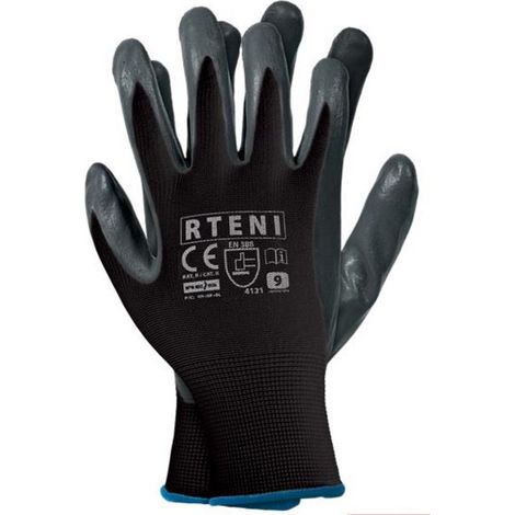 GUANTES DE TRABAJO RTENIBS 9 - 12 PARES - REK RTENIB9