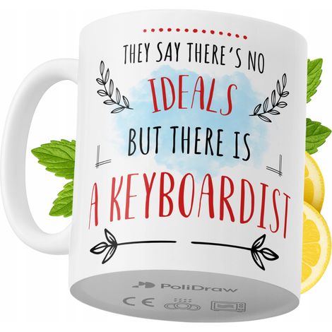 Lustige Kaffeetasse für Keyboarder mit witzigem Textdesign – ideal für Geburtstage, Namenstage, Feiertage und besondere Anlässe. Hochwertige Tasse für Zuhause, Büro und Arbeit. Farbe: Weiß, 330 ml.