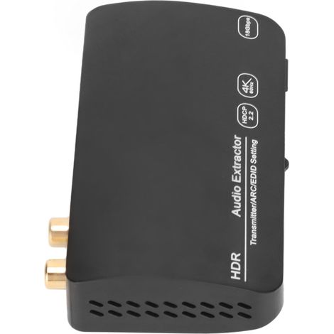 Extracteur Audio HDMI 4K avec Bluetooth 5.0 et Sortie RCA pour TV, PC, PlayStation (1/5)