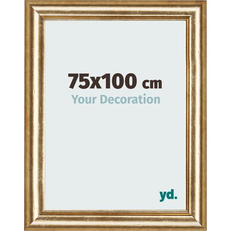 yd. - Cadre photo 75x100 - Or Antique - MDF - Lazio