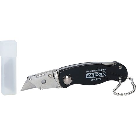 KS Tools Klappmesser mit Gürteltragekette, 97 mm (1/5)