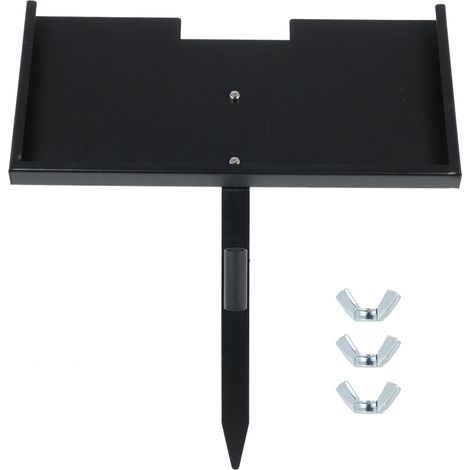 Soporte metálico para lápidas conmemorativas de mascotas, portafotos personalizable, placa conmemorativa, poste para un gato o perro fallecido. (1/5)