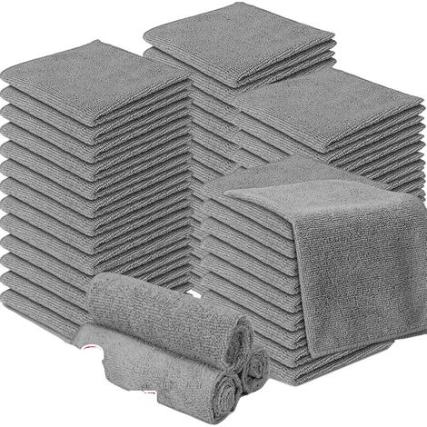 Mikrofaser-Reinigungstücher, super saugfähig, wiederverwendbar, 5PCS (1/2)