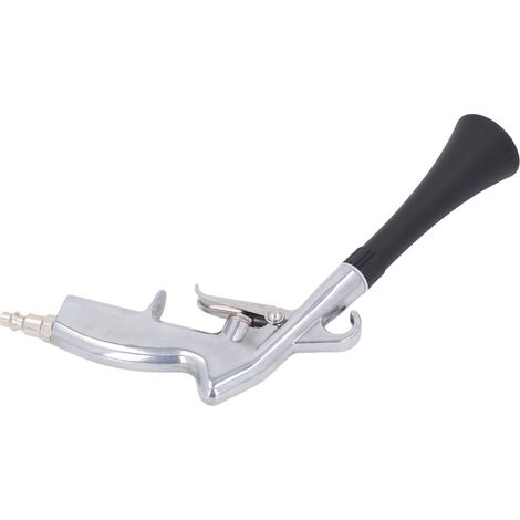 Pistolet à air comprimé haute pression soufflette avec buse débit réglable pour nettoyage intérieur extérieur voiture (1/5)