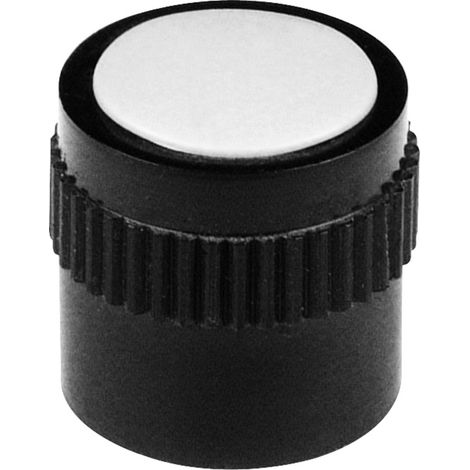 Mentor 4131.603 4131.603 Drehknopf  Schwarz (Ø x H) 15 mm x 15 mm 1 St.