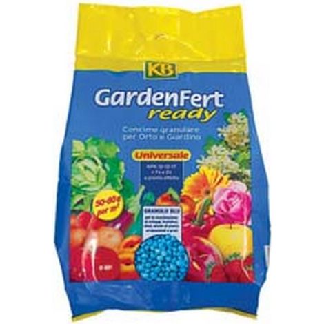 4PZ CONCIME GRANULARE UNIVERSALE GARDEN FERT READY BLU - kg.5