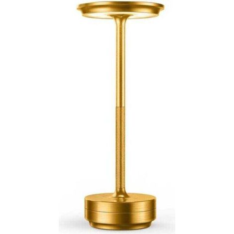 Lampe de table sans fil, mini lampe de chevet USB à piles rechargeables 2600 mAh LED 3 niveaux de luminosité Lampes sans fil (1/4)