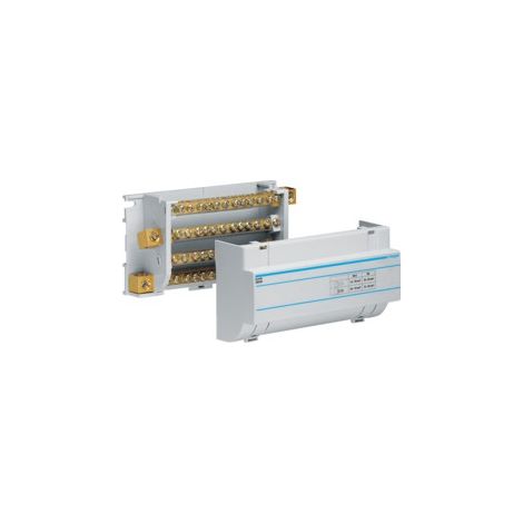 Ripartitore Modulare A Barrette Fisse Hager 4P 160A 12 Connessioni KJ01D