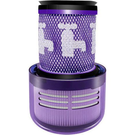 Ersatz-HEPA-Filter für Dyson V12 Detect Slim, Staubsaugerfilter für Dyson V12 Slim Absolute Extra/Total Clean/Fluffy Akku-Staubsauger, 971517-01 (1/4)