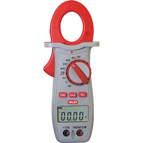 Pince ampéremétrique avec testeur et sonde thermique