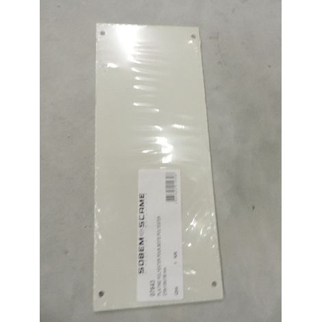 Platine polyester non perforée pour boite 270x135mm pour boite série MORVAN