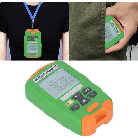 wattmètre à fibre optique miniature AUA-DC7 -70 à +10 dBm, rechargeable (1/5)