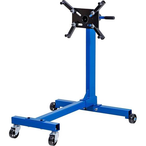 Support Moteur 450 kg - 24,8 x 21,1 x 92,6 cm - Solide et Stable - Acier, Pro - D-Work