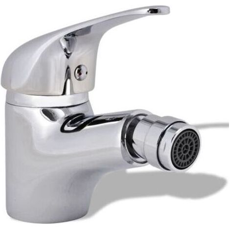 Robinet de bidet de salle de bain Chrome vidaXL778066 (1/5)