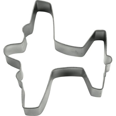 Cortador de galletas con forma de avión, 12 cm / Dexam