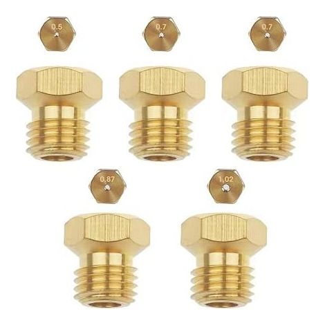 Universal Butane Gas Sprinkler, Gas Injector Sprinkler Bottle Conversion Kit, LPG Bottle Sprinkler Burner for Gas Stove Propane Burner (1/5)