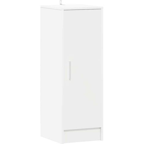 Maison Exclusive - Scarpiera Bianca 32x35x92 cm in Legno Multistrato (1/5)
