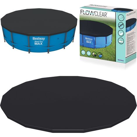 Abdeckung für einen 457 cm großen Bestway 58038 Rahmenpool