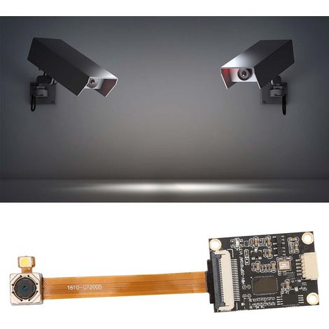 Module caméra USB 2 mégapixels avec objectif grand angle 60°, équipé d'une puce GT2005. (1/5)