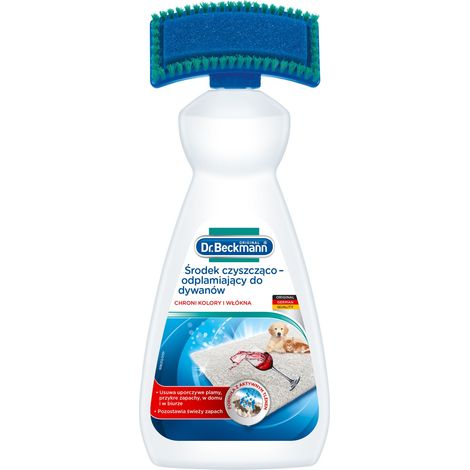 Limpiador de alfombras dr-beckmann 650ml con aplicador cepillo (1/3)