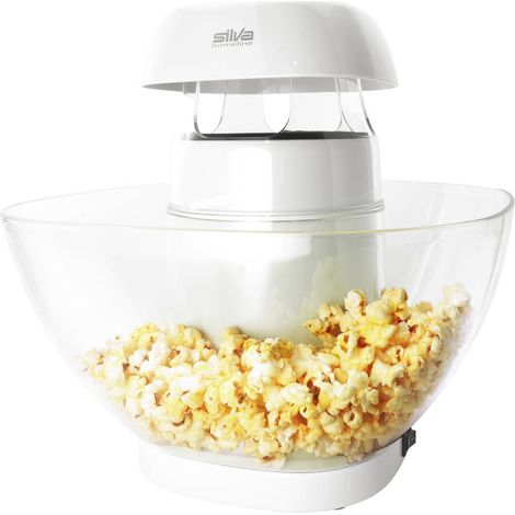 Silva-Homeline PM 440 macchina per popcorn bianca compatta