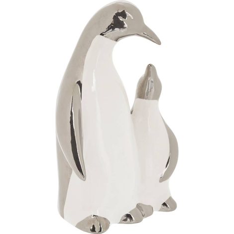 Pinguini in ceramica h14,5 - Feeric lights & christmas