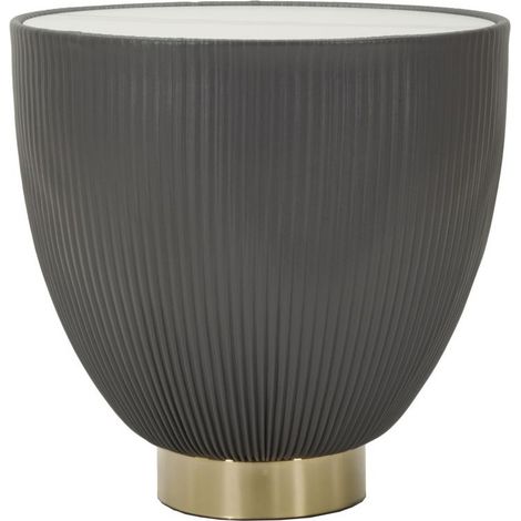 Table Basse Design "Elge" 46cm Gris (1/5)
