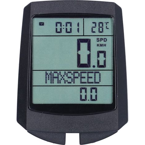 Compteur de vélo intelligent à induction avec écran FSTN et étanchéité IPX5 pour le cyclisme (1/5)