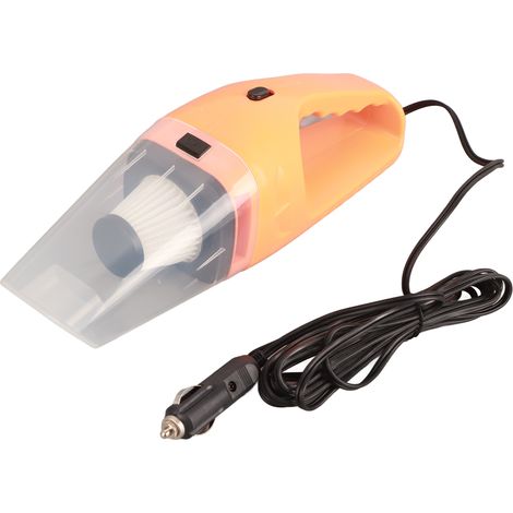 Aspirateur de voiture professionnel portable haute puissance avec fil, orange (1/5)