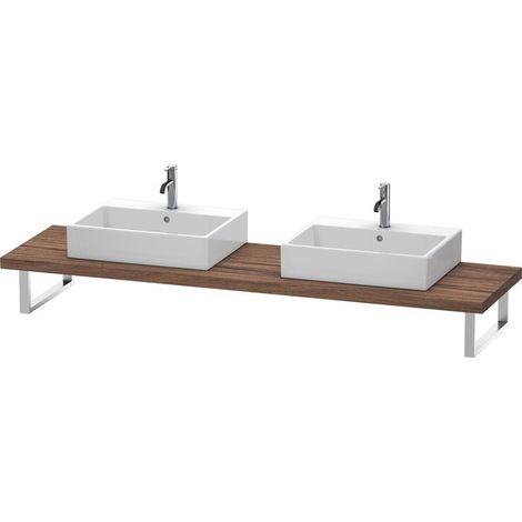 Duravit UNIVERSAL consolle 550xbis 800x45mm noce scuro