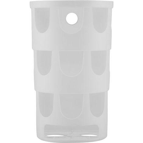 Boîte de rangement pour sac poubelle, support de rangement pour sacs à ordures muraux durables en plastique de haute qualité pour cuisine, salle de bain(blanc) (1/4)