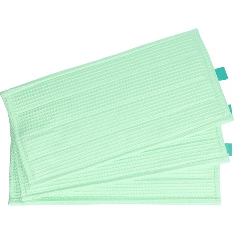 vhbw 3x panno sostituisce Vorwerk MF600 per lavapavimenti - panno morbido per pavimenti 32,5 x 16cm