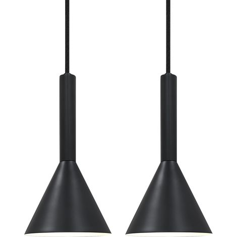 Suspension Kelvis 2-Kit  Métal Noir ,  H. 20,5 - IP20 - GU10 /  Nordlux Intérieur