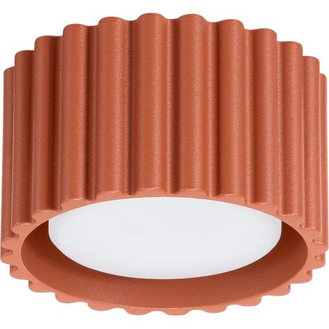 Lámpara de techo Aura 1 color rojo ocre Gx53 (1/5)