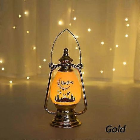 Eid al-Fitr Ramadan Innenlampe, Bronze oder Gold (1/5)