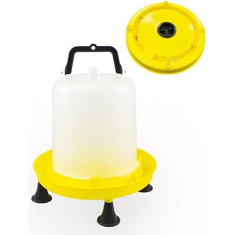 Abbeveratoio A Sifone Con Tappo, Manico E Piedini 10 Litri